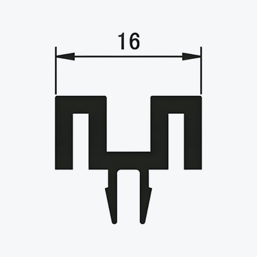 Lower/Side Track for Sliding Door  - E020